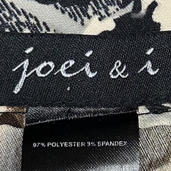 joei & i womens dress size 6 animal print sleeveless, pre-owned. - Picture 8 of 9